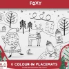 Heart and Soul Christmas-Festive Scene Placemats