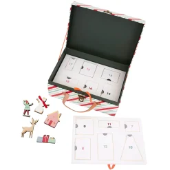 Meri Meri Advent-Festive Village Wooden Advent Calendar