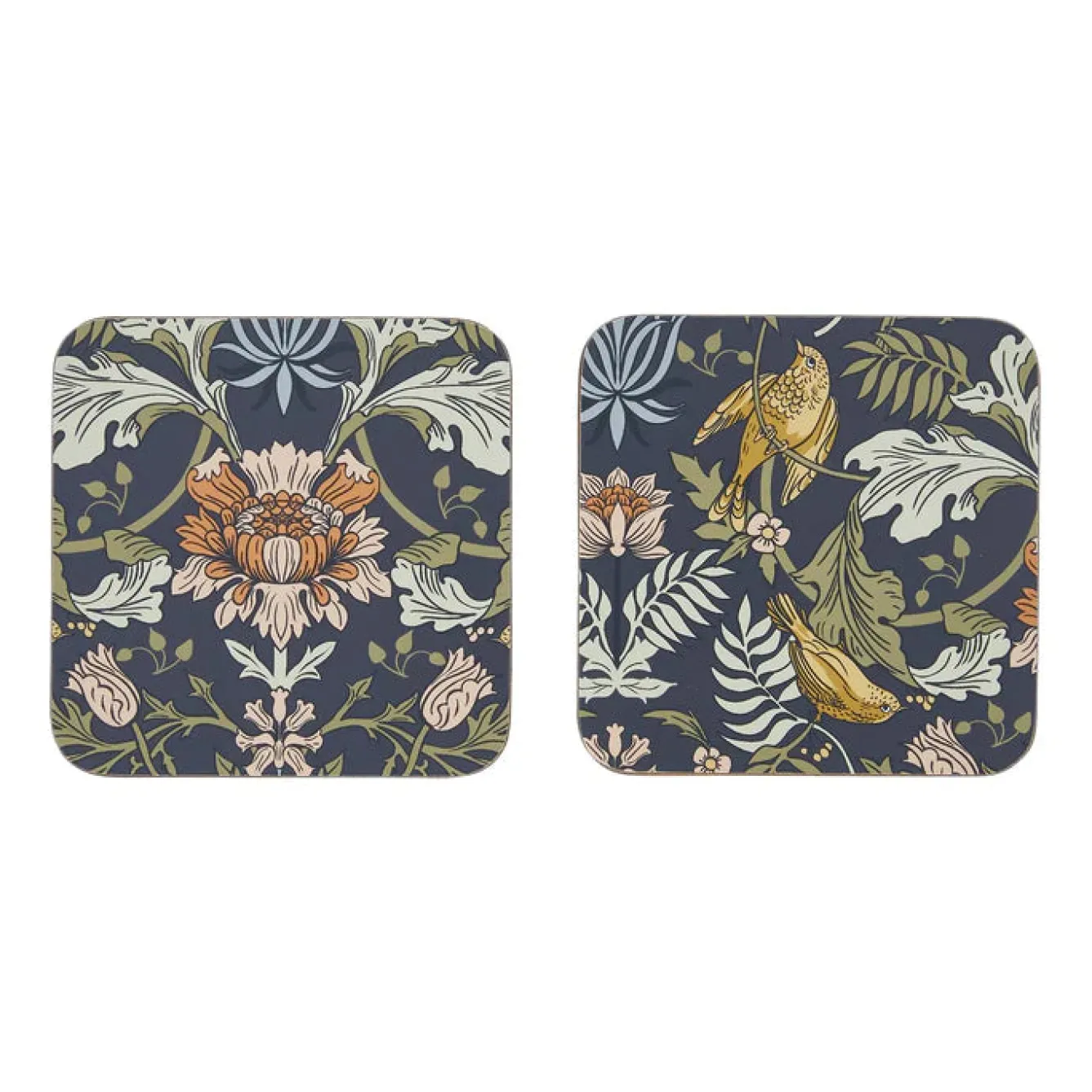 Ulster Weavers Coasters-Finch & Flower Coasters - Set of 4