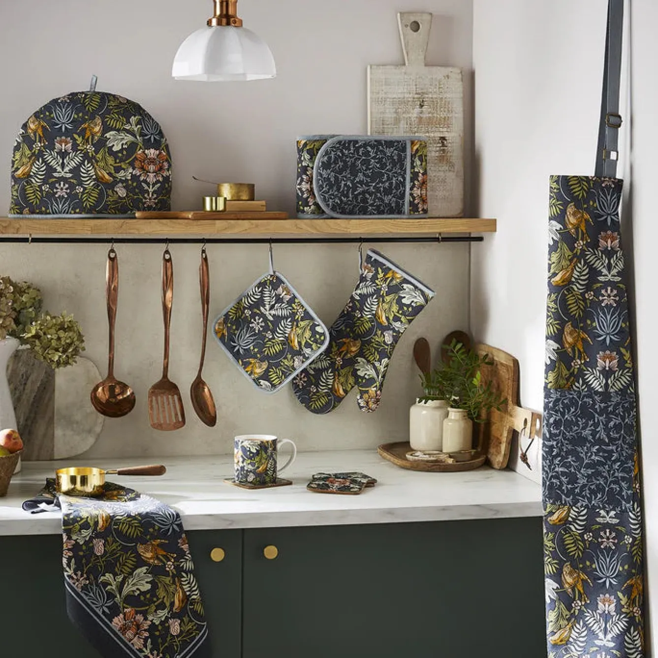 Ulster Weavers Oven Gloves/Mitts-Finch & Flower Double Oven Glove