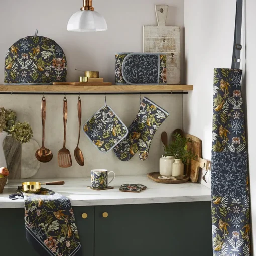 Ulster Weavers Oven Gloves/Mitts-Finch & Flower Micro Mitts Twin Pack
