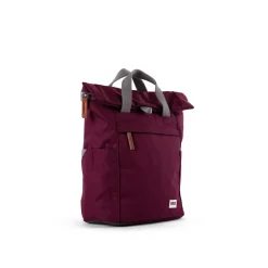 Ori London Bags-Finchley A Sienna Recycled Canvas Backpack- Medium