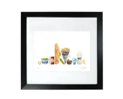 Corinne Alexander Father's Day|Art-Fish & Chips Print by
