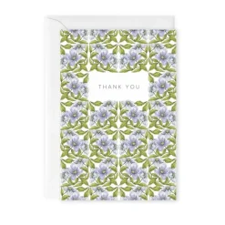 Catherine Lewis Greeting Cards-Flora Nouveau - Thank You - card