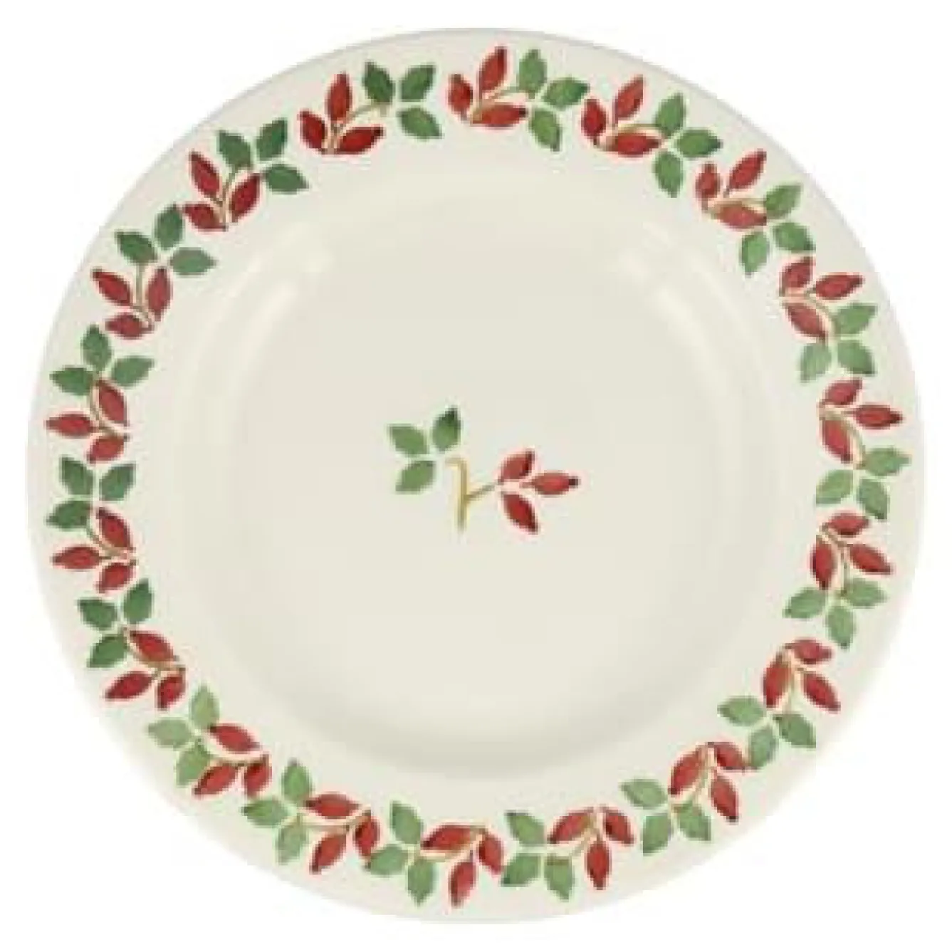 Emma Bridgewater Plates-Folk Rosehip 10 1/2 inch plate