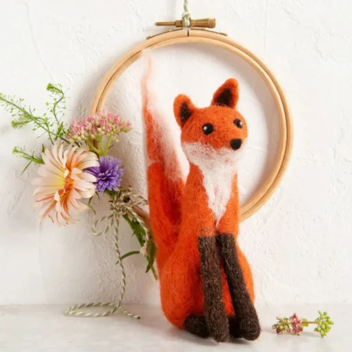 Hawthorn Handmade Crafts-Fox Needle Felting Kit