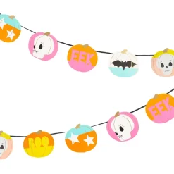 Talking Tables Halloween|Seasonal Decor-Frightfully Fun Halloween Garland - 10 ft