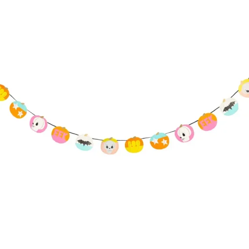 Talking Tables Halloween|Seasonal Decor-Frightfully Fun Halloween Garland - 10 ft