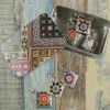 Emma Ball Crafts-Fruit Garden Set of 6 Stitch Markers in a Pocket Tin