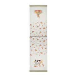 Wrendale Designs Table Runners-'Garden Friends' Garden Animals Table Runner