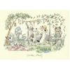 Two Bad Mice Greeting Cards-Garden Party Greetings Card
