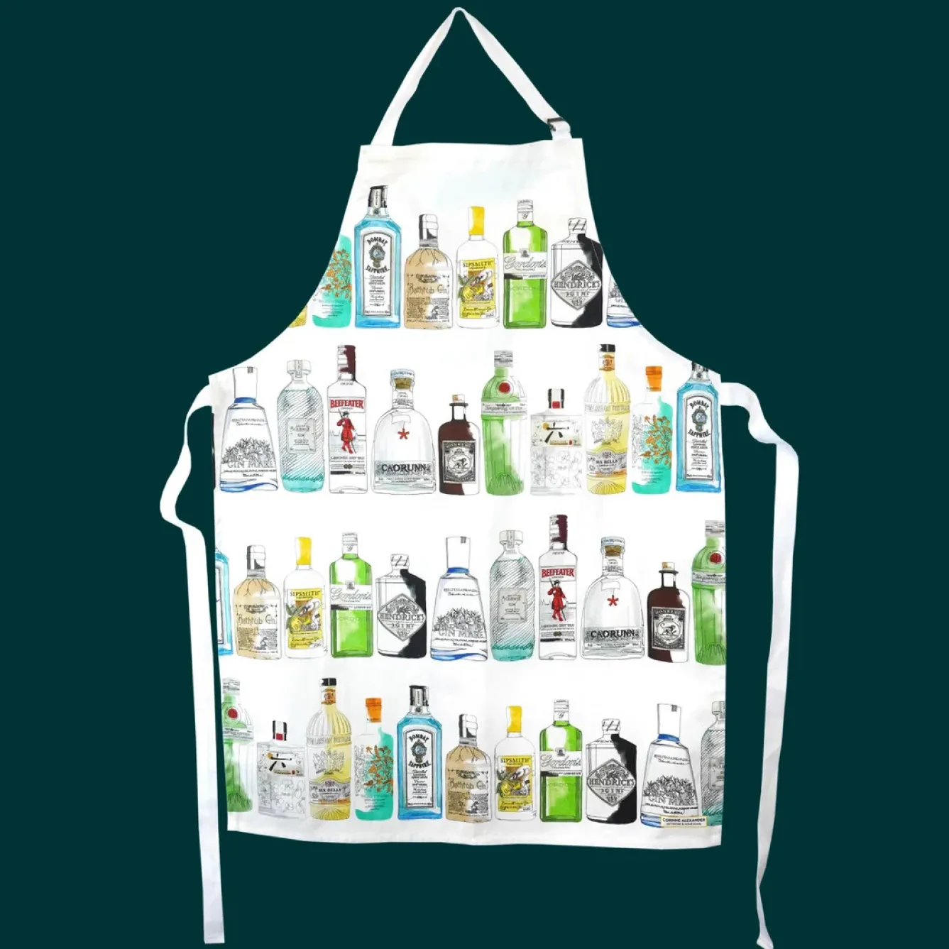 Corinne Alexander Father's Day|Aprons-Gin Apron by