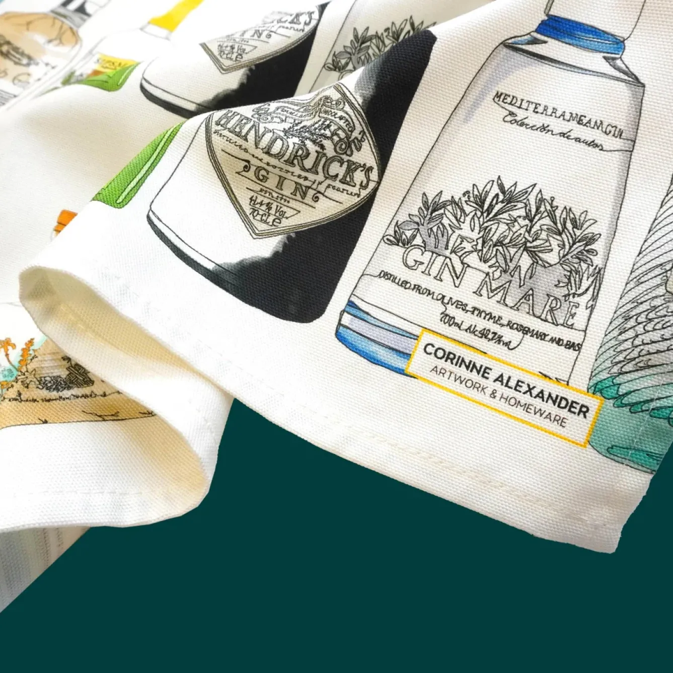 Corinne Alexander Father's Day|Aprons-Gin Apron by