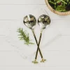 Selbrae Tea-Gold Bee Salad Server Set