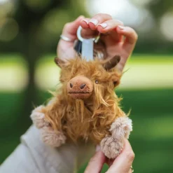Wrendale Designs Plush & Felt Animals-'Gordon'  Plush Character Keyring