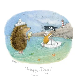 Moongazer Cards Greeting Cards-Happy Days Greeting Card