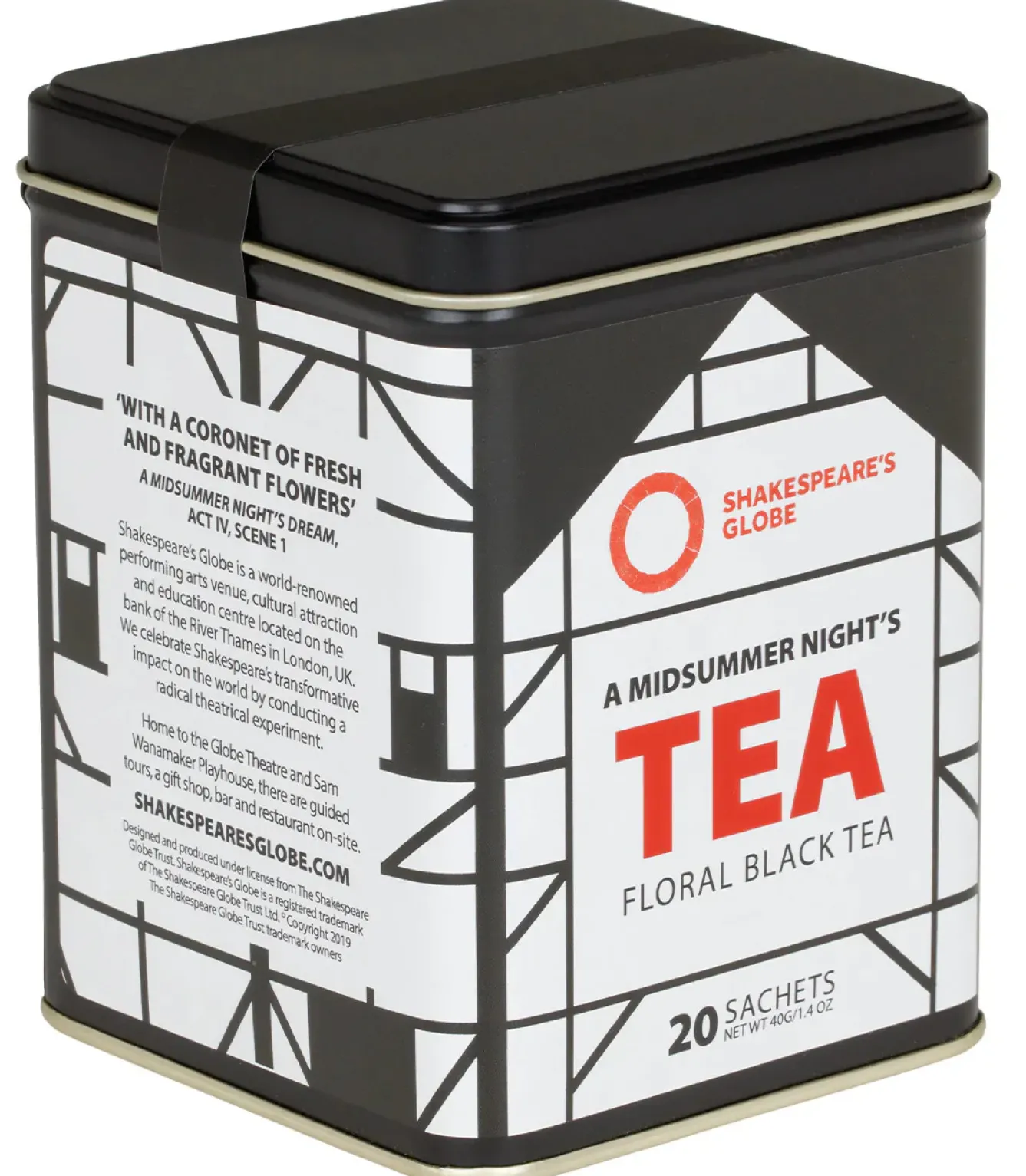 Harney & Sons Tea-Harney & Sons Shakespeare's Globe - A Midsummer Night's Tea  - 20 Sachets