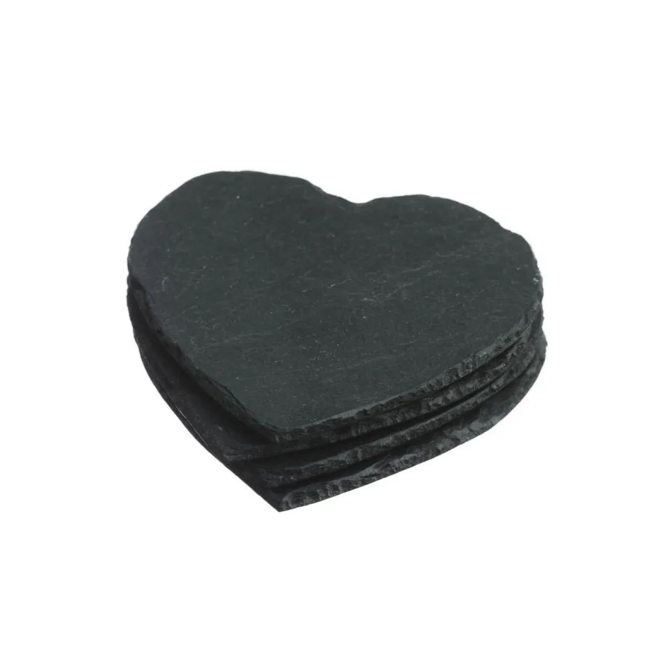 Selbrae Valentine's Day|Tea-Heart Slate Coasters- Set of 4
