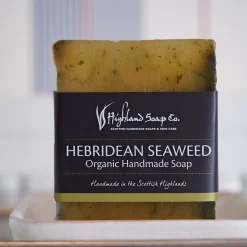 The Highland Soap Company Soaps & Lotions-Hebridean Seaweed Organic Glycerin Soap 150g