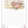 Paper Shed Design Stationery-Hedgehog in a Flower Basket To Do List Pad