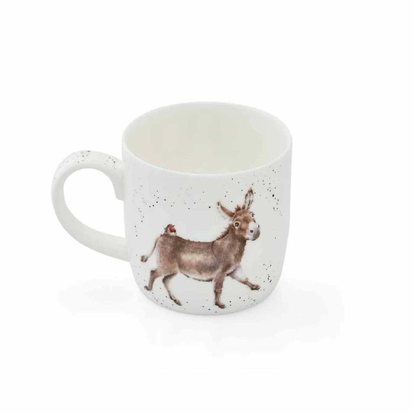 Wrendale Designs Animals|Animals-'Hee Haw' Donkey Small Bone China Mug (11oz)