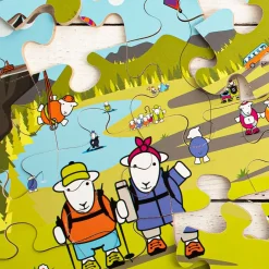 The Herdy Company Puzzles|Children-Herdy Adventures Wooden Jigsaw Puzzle - 20 Piece Puzzle