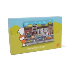 The Herdy Company Puzzles|Children-Herdy Town Jigsaw Puzzle - 500 Piece Puzzle