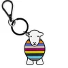 The Herdy Company Key Chains|Children-Herdy Yan Enamel Stripe Key Chain