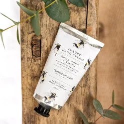 Toasted Crumpet Soaps & Lotions-Honey, Amber and Vanilla Luxury Hand Cream 75ml