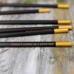Toasted Crumpet Stationery-Hydrangea Set of 6 Pencils