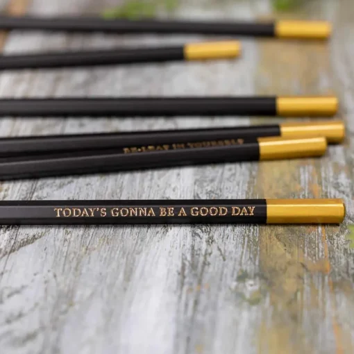 Toasted Crumpet Stationery-Hydrangea Set of 6 Pencils