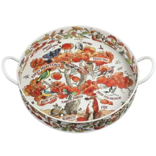 Emma Bridgewater Trays|Trays-In An Oak Tree Large Handled Tray