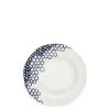 Burleigh Plates-Ink Blue Pollen Plate 7 1/2 in