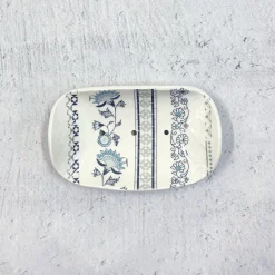 Alex Allday Tea|Soaps & Lotions-Jasmine Ceramic Soap Dish