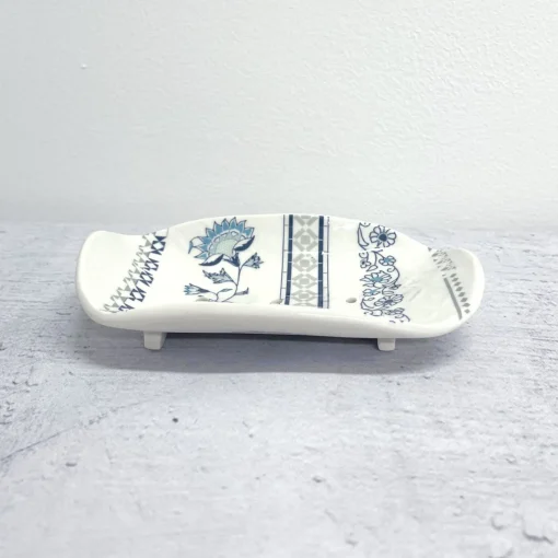 Alex Allday Tea|Soaps & Lotions-Jasmine Ceramic Soap Dish