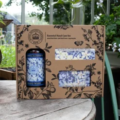 English Soap Company Soaps & Lotions-Kew Gardens Bluebell &  Jasmine Essential Hand Care Gift Box