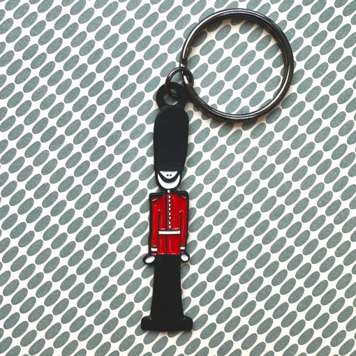 Victoria Eggs Key Chains|Children-King's Guard Enamel Keyring