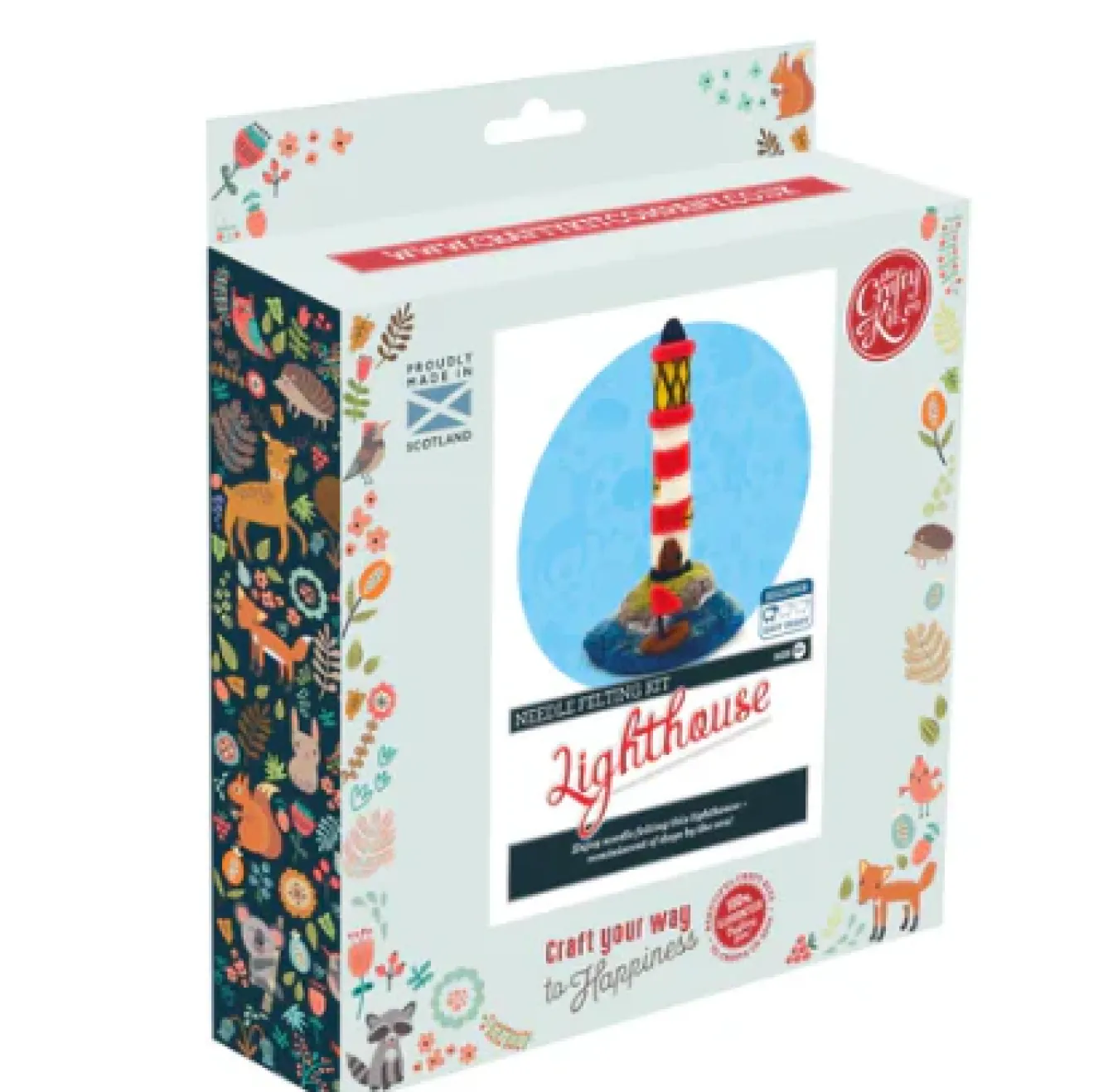 The Crafty Kit Co. Crafts-Lighthouse Needle Felting Kit
