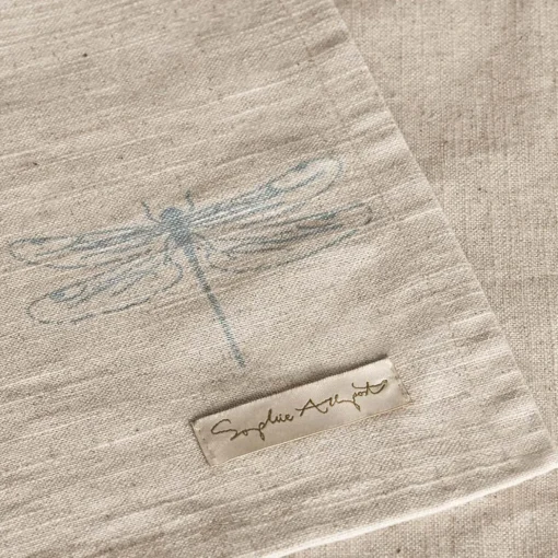 Sophie Allport Tea-Linen Blend Dragonfly Table Cloth