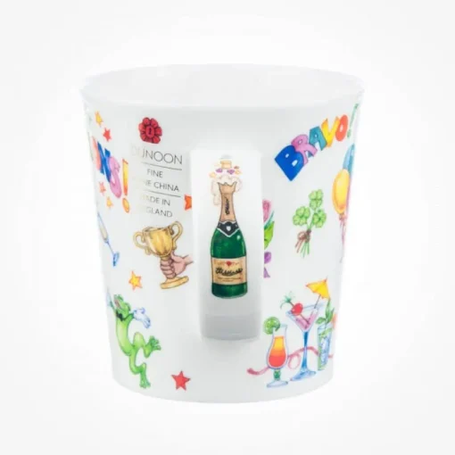 Dunoon Tea|Bright Colors-Lomond Congratulations Mug