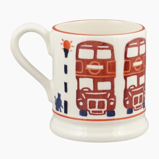 Emma Bridgewater Great Britain-London Bus 1/2 Pint Mug