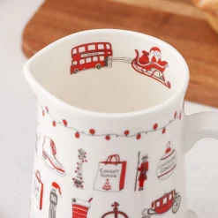 Victoria Eggs Jugs-London Christmas Half Pint Jug