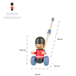 Orange Tree Toys Children-London Soldier Push Along (Boxed)