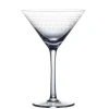 The Vintage List Glassware-Martini Glass with Ovals Design by