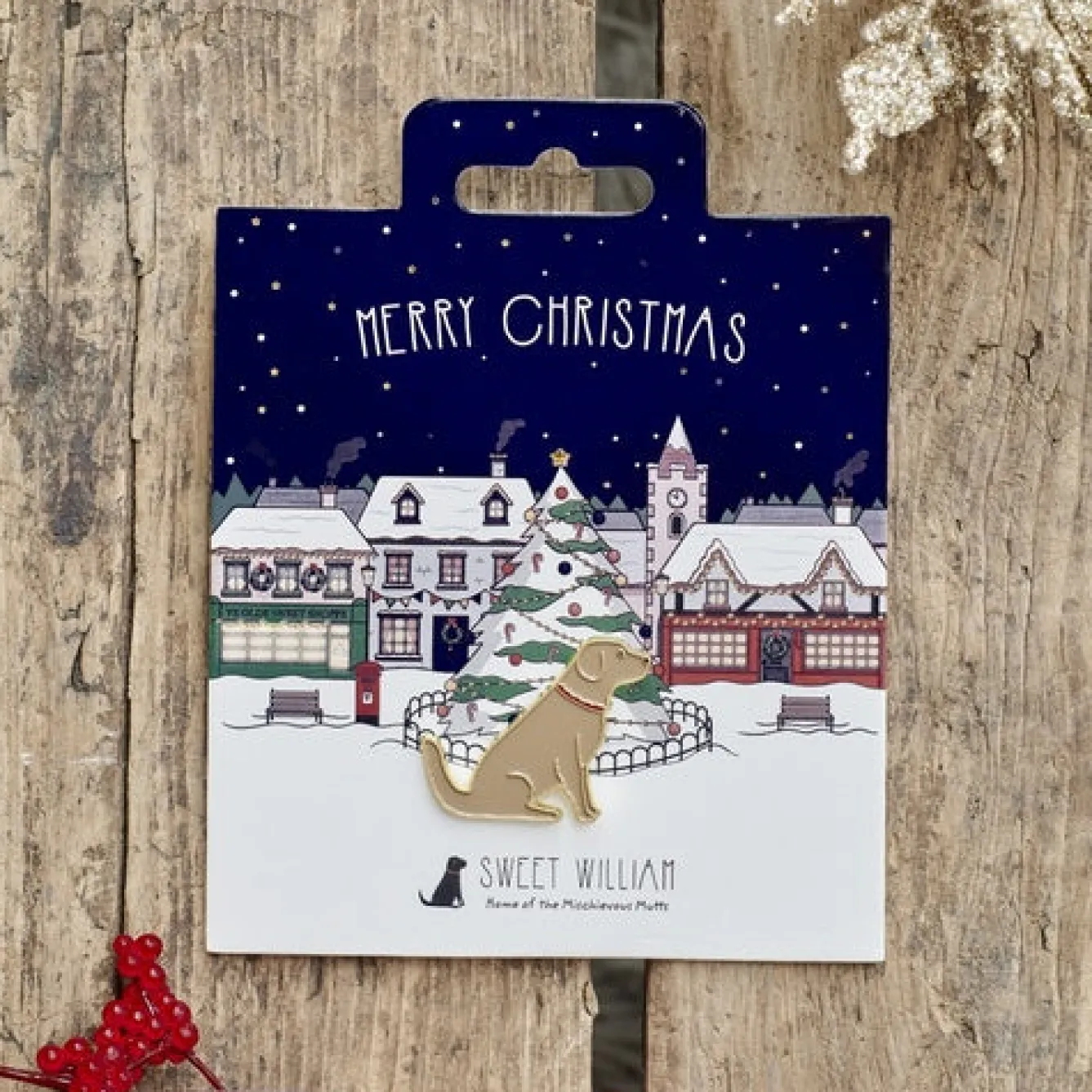 Sweet William Pets-Mischievous Mutts Dog Pins