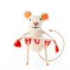 Sew Heart Felt Mother's Day|Mother's Day-Mouse with Mum Bunting