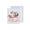Wrendale Designs Greeting Cards-'Movie Night' Dog Gift Enclosure Card