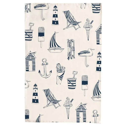 Victoria Eggs Tea|Tea Towels-Nautical Tea Towel