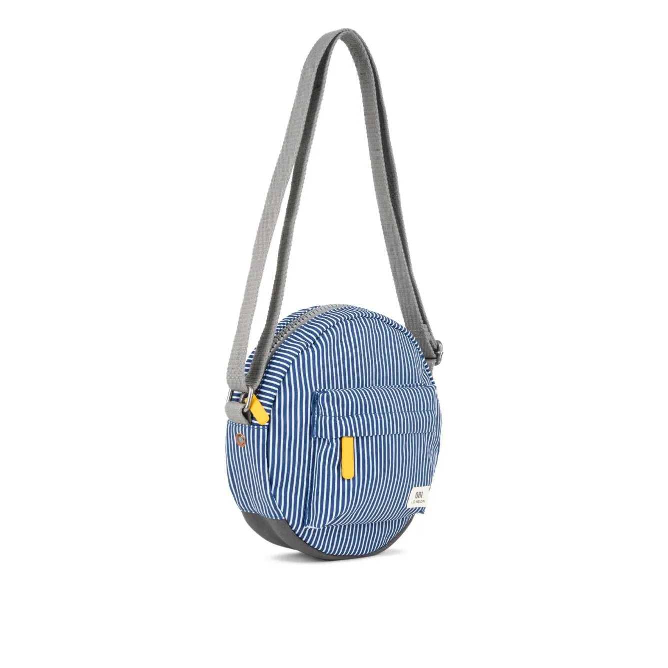 Ori London Bags-Paddington B Hickory Stripe Recycled Canvas Crossbody Bag
