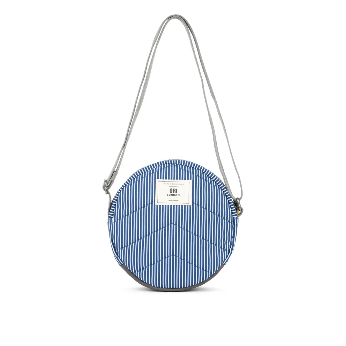 Ori London Bags-Paddington B Hickory Stripe Recycled Canvas Crossbody Bag